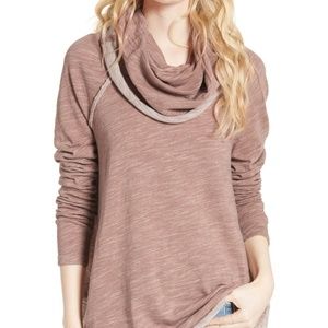 Free People Beach Cocoon' Cowl Neck Pullover